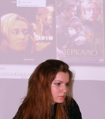 Александра Северинова, студентка группы Ф-21