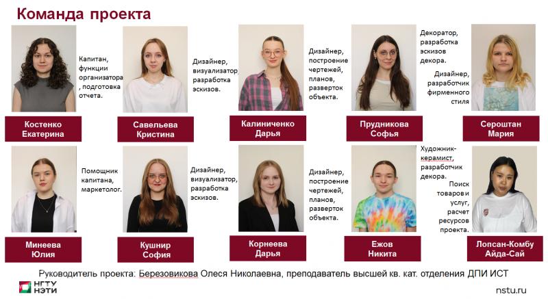 Конкурс студенческих проектов НГТУ НЭТИ