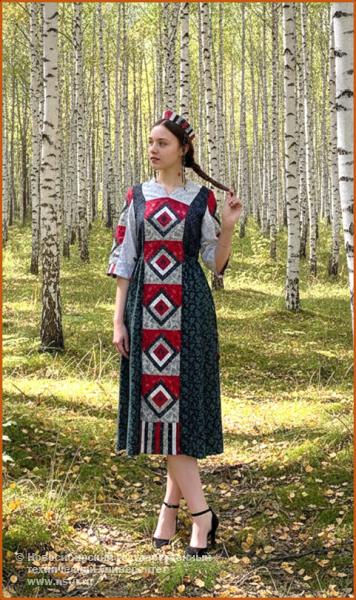 Коллектив наших студентов на Областном фестивале-конкурсе национальных костюмов народов России «Народное достояние»