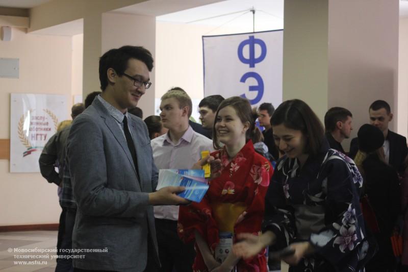Илья Осипов, студент ЖЛ-41, на Дне открытых дверей