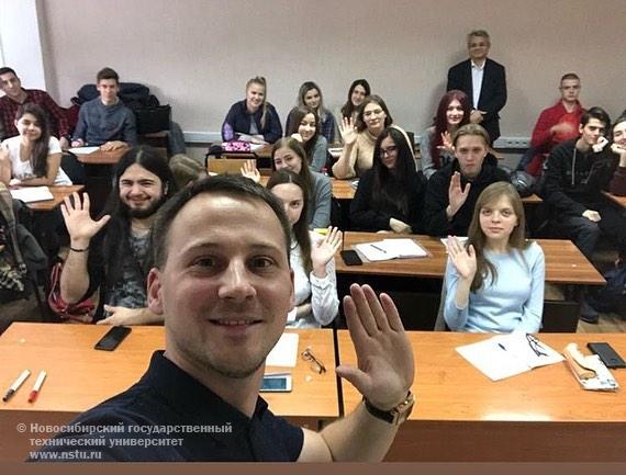 Виталий Буданцев на семинаре студентов МиС