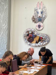 Мастер-класс по хохломской росписи в рамках экскурсионной программы семинара по молодежной политике и воспитательной деятельности