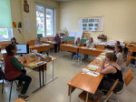 Мастер-класс по трафаретной росписи для учащихся Детской школы искусств «Берегиня»