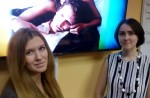 Студентки гр. Ф-41 Любовь Бояркина и Екатерина Бирюкова