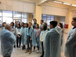 10 октября студенты кафедры менеджмента посетили Новосибирский электровакуумный завод