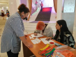 Волонтерская работа студентов отделения ДПИ на Межрегиональном детском творческом конкурсе 